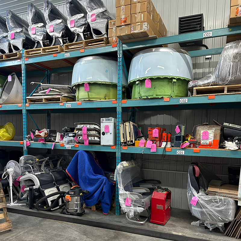 Giving Aircraft Components a Second Life